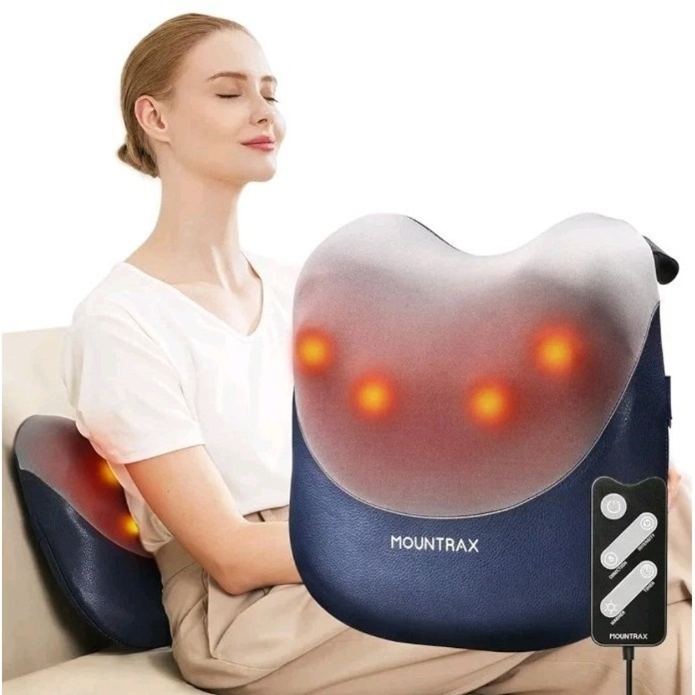 New Back Massager‎ with Heat, Shiatsu Neck and Back Massager for Pain Relief - Picture 2 of 7
